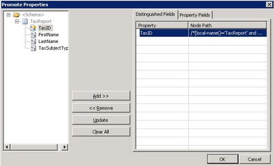 BizTalk - Creating Distinguished Fields